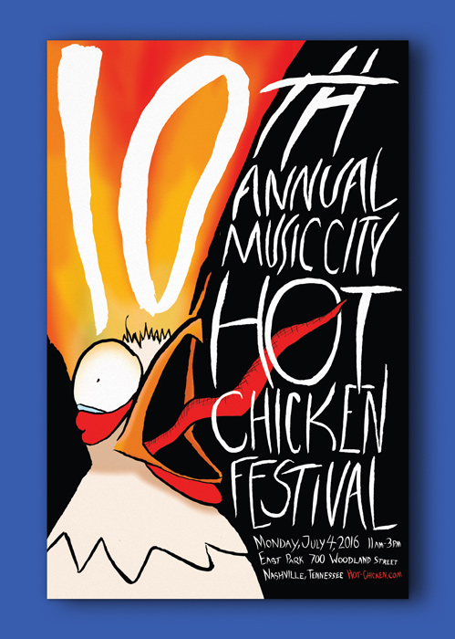 Hot Chicken Poster
